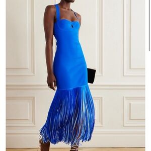 Never been worn beautiful designer dress by Galvan London.